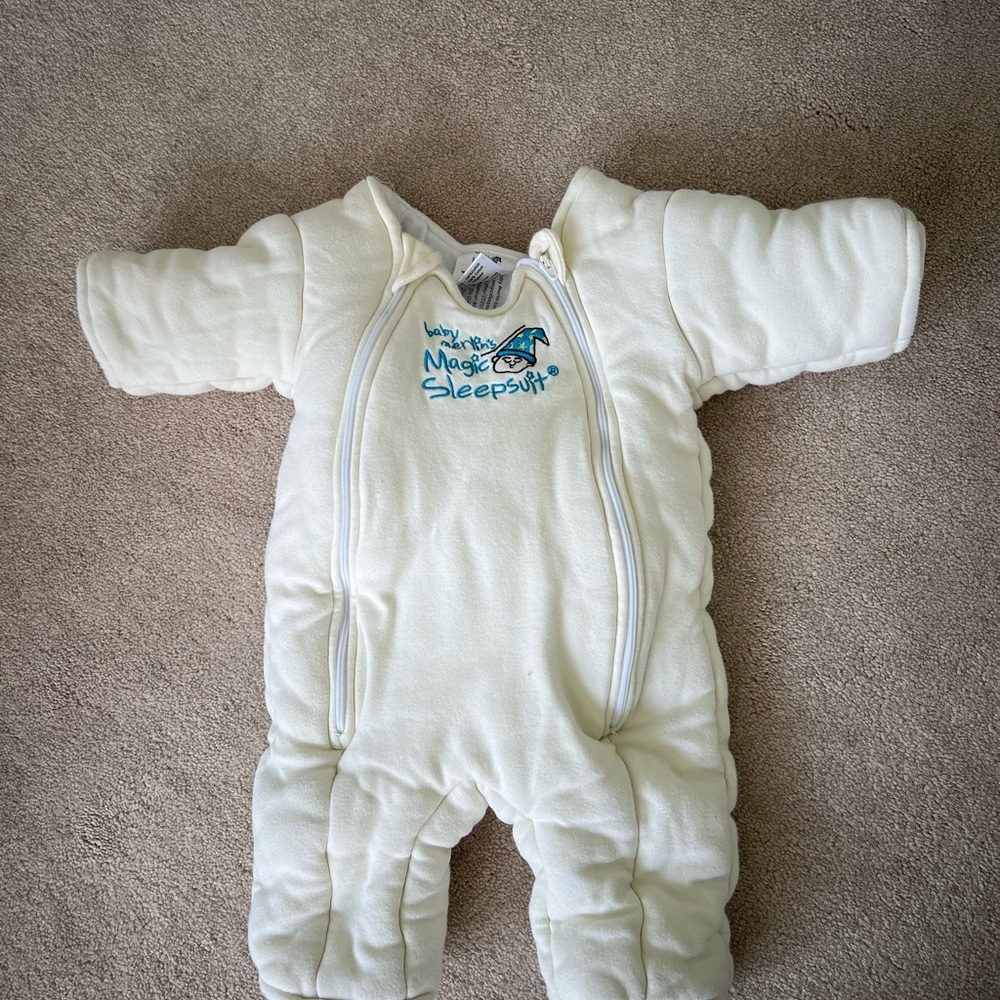 Baby Merlin’s magic sleep suit size large